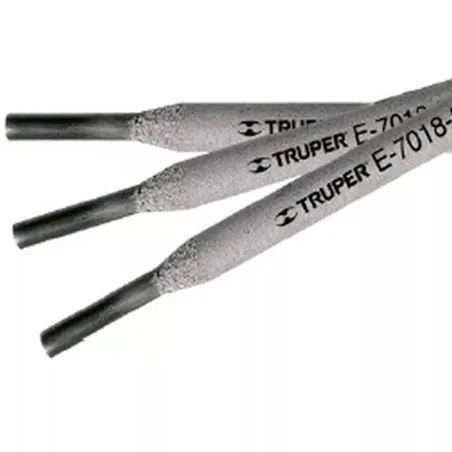  Electrodo 7018 5/32" 1kg, Bajo Hidrogeno, estructuras pesadas, encendido instantaneo y arco estable, E7018-5 14364 Truper 11.01