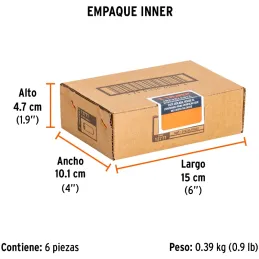 Dados 11mm E3/8 Tubulares Hexagonales CrVanadio, Truper 13771 Truper-Dados 11mm E3/8 Tubulares Hexagonales CrVanadio, Truper 137