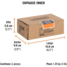 Dados 19mm E1/2 Impacto Tubulares Hexagonales CrMolibdeno, Truper 12431 Truper-Dados 19mm E1/2 Impacto Tubulares Hexagonales CrM