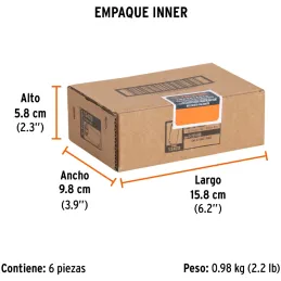 Dados 16mm E1/2 Impacto Tubulares Hexagonales CrMolibdeno, Truper 12428 Truper-Dados 16mm E1/2 Impacto Tubulares Hexagonales CrM