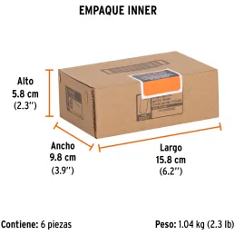 Dados 15mm E1/2 Impacto Tubulares Hexagonales CrMolibdeno, Truper 12427 Truper-Dados 15mm E1/2 Impacto Tubulares Hexagonales CrM