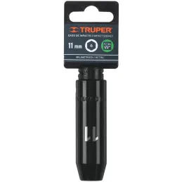 Dados 11mm E1/2 Impacto Tubulares Hexagonales CrMolibdeno, Truper 12423 Truper-Dados 11mm E1/2 Impacto Tubulares Hexagonales CrM