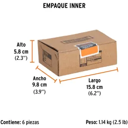 Dados 11mm E1/2 Impacto Tubulares Hexagonales CrMolibdeno, Truper 12423 Truper-Dados 11mm E1/2 Impacto Tubulares Hexagonales CrM