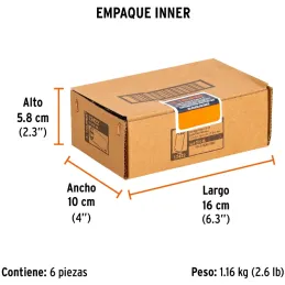 Dados 10mm E1/2 Impacto Tubulares Hexagonales CrMolibdeno, Truper 12422 Truper-Dados 10mm E1/2 Impacto Tubulares Hexagonales CrM