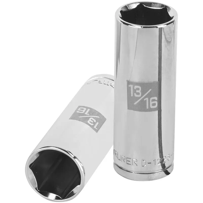 Dados para Bujia 13/16" E1/2 Tubulares Hexagonales, Truper 13330 Truper-Dados para Bujia 13/16" E1/2 Tubulares Hexagonales, Trup