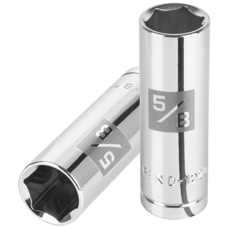 Dados para Bujia 5/8" E1/2 Tubulares Hexagonales Truper 13365 Truper-Dados para Bujia 5/8" E1/2 Tubulares Hexagonales Truper 133