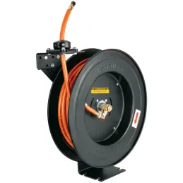 Carrete Retractil con Manguera 15 Metros para Aire y Agua 300PSI, Rebobinado Automatico, CAMAI-15 10388 Truper Truper-Carrete Re