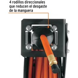 Carrete Retractil con Manguera 15 Metros para Aire y Agua 300PSI, Rebobinado Automatico, CAMAI-15 10388 Truper Truper-Carrete Re