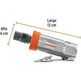 Kit Mini Rectificadora 1/4 con estuche de Plastico, Carcasa de Aluminio pulido, TPN-876K-2 16887 Truper Truper-Kit Mini Rectific