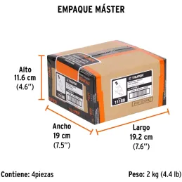 Mini Rectificadora 1/4", Carcasa de Aluminio pulido, TPN-876-2 11188 Truper Truper-Mini Rectificadora 1/4", Carcasa de Aluminio 