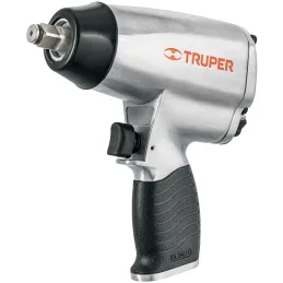 Llave Neumatica Pistola de Impacto 1/2", Carcasa de Aluminio Pulido, TPN-731-EX 18242 Truper Truper-Llave Neumatica Pistola de I