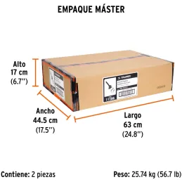 Llave Neumatica Pistola de Impacto 1" Industrial, Carcasa de Aluminio Pulido, TPN-797-6-2 11186 Truper Truper-Llave Neumatica Pi