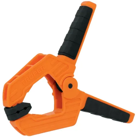 Prensa de Resorte 1 1/2", Cuerpo de Nylon Mango comodos de TPR, PRE-4 17700 Truper Truper-Prensa de Resorte 1 1/2", Cuerpo de Ny