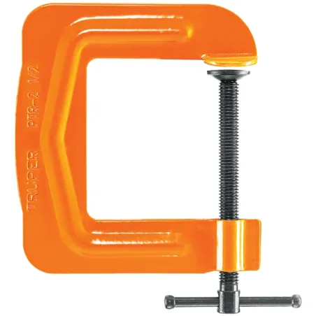 Prensa de Acero 2 1/2" Troqueladas con manija deslizante en T, uso general, PTR-2-1/2 17667 Truper Truper-Prensa de Acero 2 1/2"
