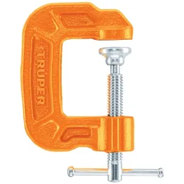 Prensa Mini de hierro Nodular 1", Manija deslizante en T, uso general, PNT-1 17658 Truper Truper-Prensa Mini de hierro Nodular 1