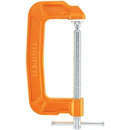 Prensa de hierro Nodular 6", Manija deslizante en T, uso general, PNT-6 17663 Truper Truper-Prensa de hierro Nodular 6", Manija 