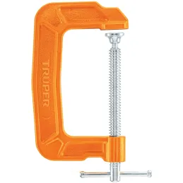 Prensa de hierro Nodular 4", Manija deslizante en T, uso general, PNT-4 17661 Truper Truper-Prensa de hierro Nodular 4", Manija 
