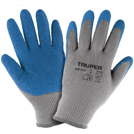 Guantes para Jardinero Talla M cubierto de latex puño tejido, GU-JAR-M 15266 Truper Truper-Guantes para Jardinero Talla M cubier