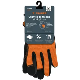 Guantes para Mecanico Unitalla palma reforzada puño ajustable, uso general, GU-MEC-PR 10848 Truper Truper-Guantes para Mecanico 
