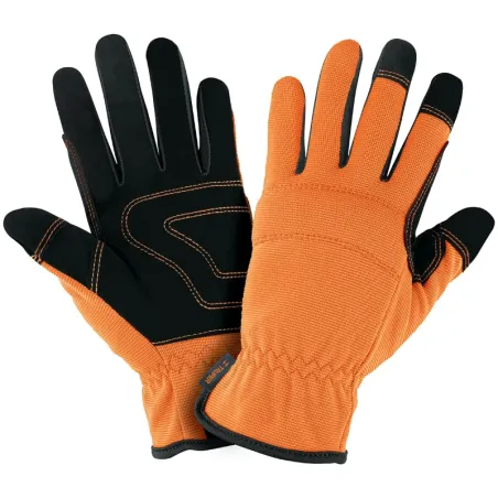 Guantes para Mecanico Unitalla palma reforzada puño ajustable, uso general, GU-MEC-PR 10848 Truper Truper-Guantes para Mecanico 