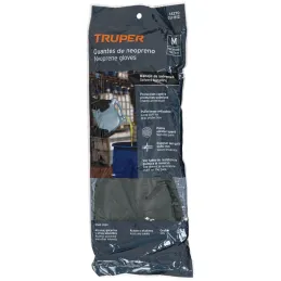 Guantes de Neopreno Talla M para Quimicos Solventes Truper 14270 Truper-Guantes de Neopreno Talla M para Quimicos Solventes Trup