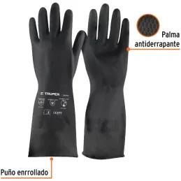 Guantes de Neopreno Talla M para Quimicos Solventes Truper 14270 Truper-Guantes de Neopreno Talla M para Quimicos Solventes Trup
