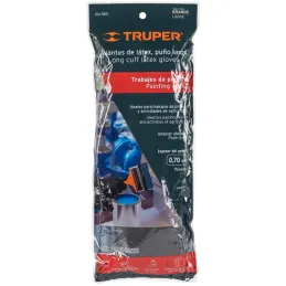 Guantes de Latex Talla G FlocadoAlgodon para Pintor Truper 14267 Truper-Guantes de Latex Talla G FlocadoAlgodon para Pintor Trup