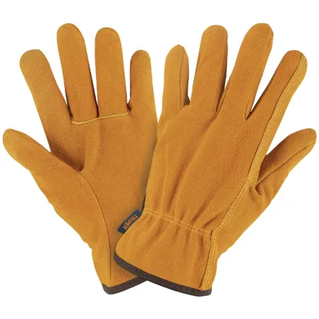Guantes de Carnaza Talla CH puño corto ajustado, para Construccion y manejo de abrasivos, GU-CACE-C 15248 Truper Truper-Guantes 