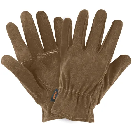 Guantes de Carnaza Unitalla Premium con puño ajustado y doble refuerzo en Palmas, para Electricista, GUX-VA 14289 Truper Truper-