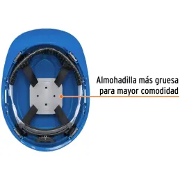 Casco de Seguridad Azul AjusteRatchet 2200V Truper 10371 Truper-Casco de Seguridad Azul AjusteRatchet 2200V Truper 10371 Fabrica