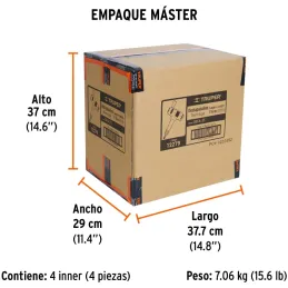 Destapacaños 7.6 m, Cable con alma de nylon, DECA-25 12279 Truper Truper-Destapacaños 7.6 m, Cable con alma de nylon, DECA-25 12