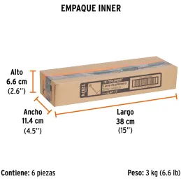 Llave para Plomero 12" Capacidad 1/2" - 1", Acero al Carbono, LLAP-12 12874 Truper Truper-Llave para Plomero 12" Capacidad 1/2" 