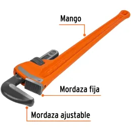 Llave Stilson 36" A89mm Industriales CrMolibdeno Truper 15841 Truper-Llave Stilson 36" A89mm Industriales CrMolibdeno Truper 158