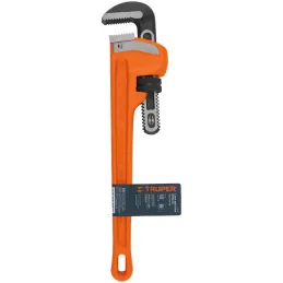 Llave Stilson 18" A51mm Industriales CrMolibdeno Truper 15839 Truper-Llave Stilson 18" A51mm Industriales CrMolibdeno Truper 158