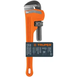 Llave Stilson 12" A32mm Industriales CrMolibdeno Truper 15837 Truper-Llave Stilson 12" A32mm Industriales CrMolibdeno Truper 158