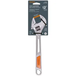 Llave Francesa 12" A1-1/2" ACromadas MangoPVC Truper 15512 Truper-Llave Francesa 12" A1-1/2" ACromadas MangoPVC Truper 15512 For