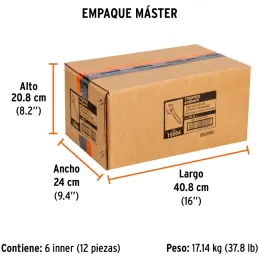 Llave Francesa 15" A1-7/8" Profesionales CrVanadio Fosfatadas Truper 15504 Truper-Llave Francesa 15" A1-7/8" Profesionales CrVan
