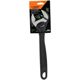 Llave Francesa 12" A1-5/8" Profesionales CrVanadio Fosfatadas Truper 15503 Truper-Llave Francesa 12" A1-5/8" Profesionales CrVan