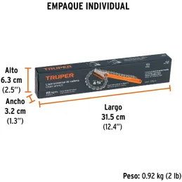 Llaves filtro de Aceite con Cadena Universal 4 3/4 L280 mm LLC-801 Truper 15515 Truper-Llaves filtro de Aceite con Cadena Univer