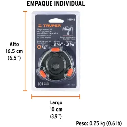 Llaves filtro de Aceite Universal Max 3 7/8" Min 2 1/2" Uso con Ratchet encastre 3/8", LL-3Q-FA 14546 Truper Truper-Llaves filtr