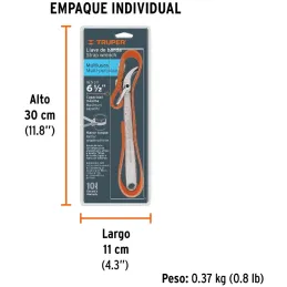 Llaves filtro de Aceite de Banda 6 1/2" L235mm, Acero al Cromo Vanadio, LLB-10 15818 Truper Truper-Llaves filtro de Aceite de Ba