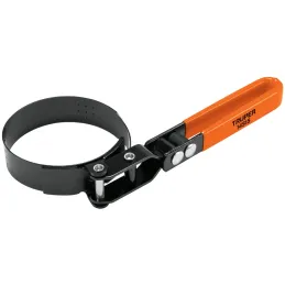 Llaves filtro de Aceite Suncho 3 1/2" L3 1/4, Mango en Vinil, Banda de Acero al Carbono, LF-500 14515 Truper Truper-Llaves filtr