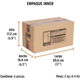 Llaves filtro de Aceite Suncho 3 1/2" L3 1/4, Mango en Vinil, Banda de Acero al Carbono, LF-500 14515 Truper Truper-Llaves filtr