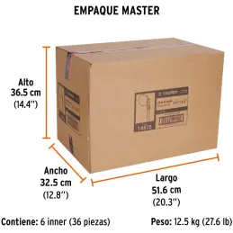 Llaves filtro de Aceite Suncho 3 1/2" L3 1/4, Mango en Vinil, Banda de Acero al Carbono, LF-500 14515 Truper Truper-Llaves filtr