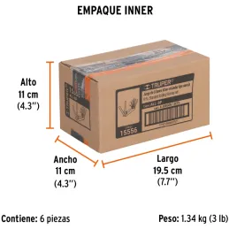 Juegos de 8 Llaves Allen Pulgadas TNavaja Truper 15556 Truper-Juegos de 8 Llaves Allen Pulgadas TNavaja Truper 15556 Fabricadas 