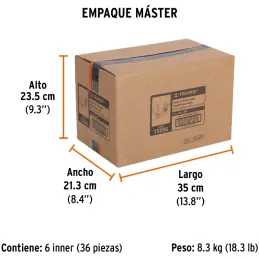 Juegos de 8 Llaves Allen Pulgadas TNavaja Truper 15556 Truper-Juegos de 8 Llaves Allen Pulgadas TNavaja Truper 15556 Fabricadas 