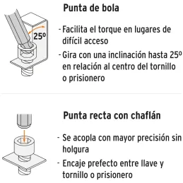 Juegos de 25 Piezas Llaves Allen Pulgadas y MM PuntaBola Largas Truper 15572 Truper-Juegos de 25 Piezas Llaves Allen Pulgadas y 