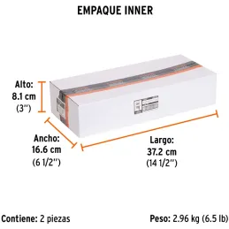 Juegos de 11 Llaves Combinadas extralargas MM CrVanadio Truper 15778 Truper-Juegos de 11 Llaves Combinadas extralargas MM CrVana