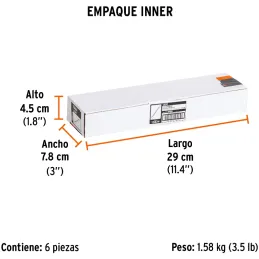 Llaves Boca Mixta 20mm Combinada CrVanadio ELarga Truper 15624 Truper-Llaves Boca Mixta 20mm Combinada CrVanadio ELarga Truper 1