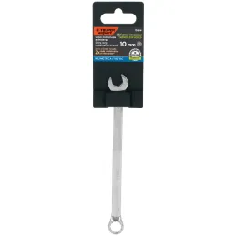 Llaves Boca Mixta 10mm Combinada CrVanadio ELarga Truper 15614 Truper-Llaves Boca Mixta 10mm Combinada CrVanadio ELarga Truper 1